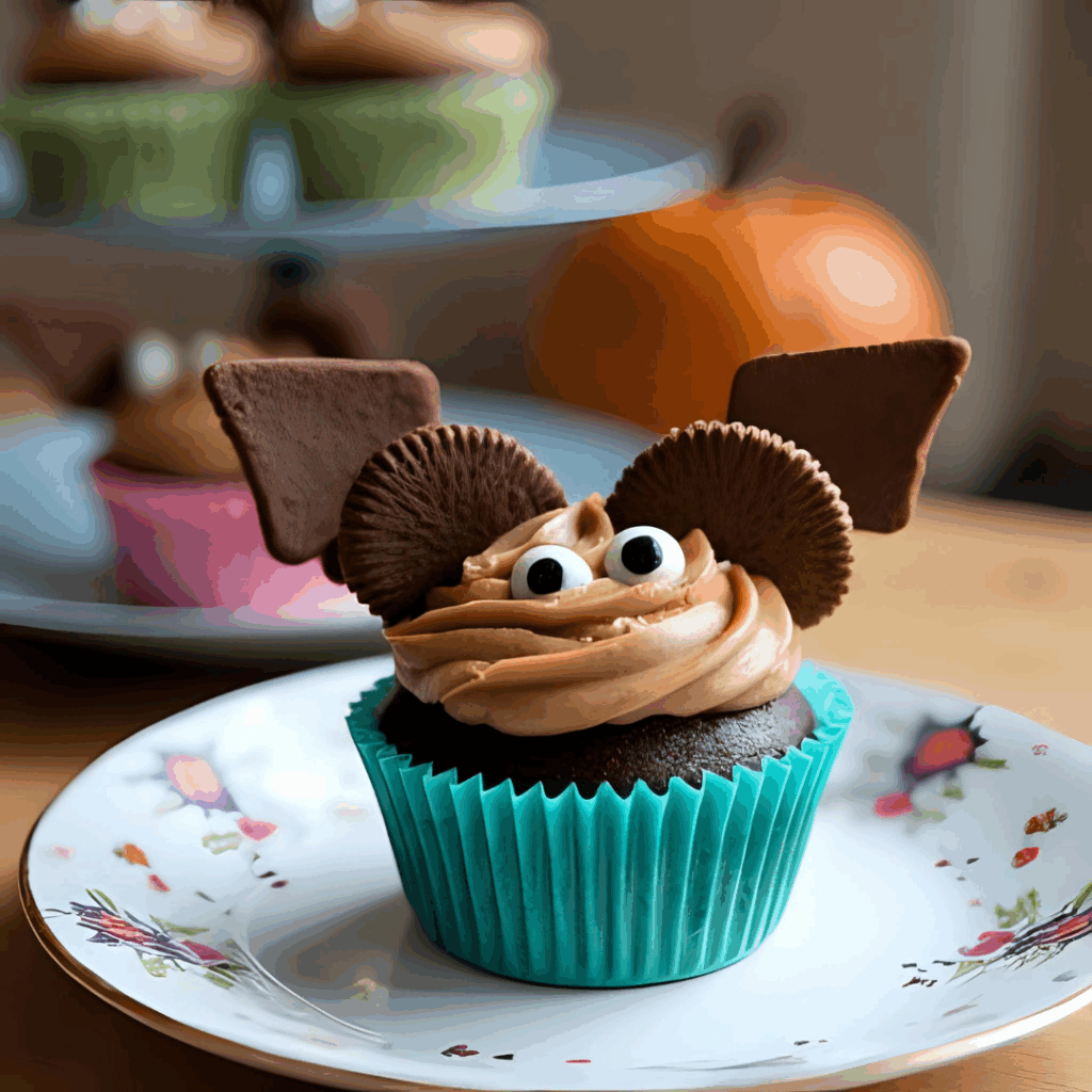 Fledermaus Cupcakes für Halloween – schaurig-süße Muffins mit Bat-Flügeln
