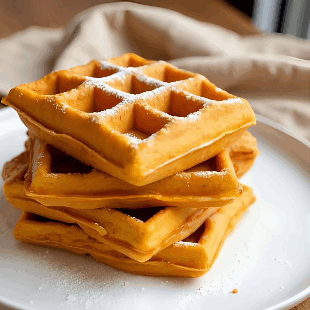 Kürbis-Waffeln – fluffig, saftig & der süßeste Kürbis-Genuss im Alltag