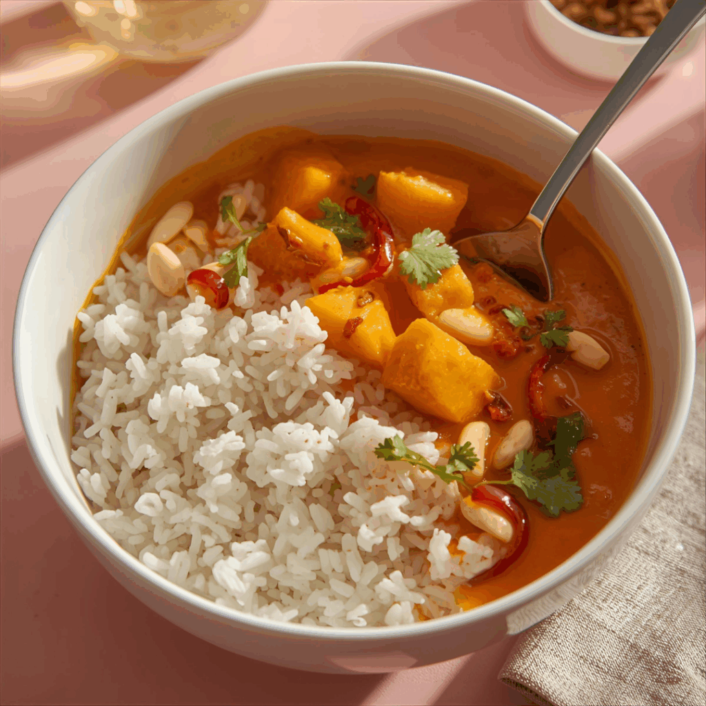 Kürbiscurry mit Kokosmilch – cremig, schnell & alltagstauglich