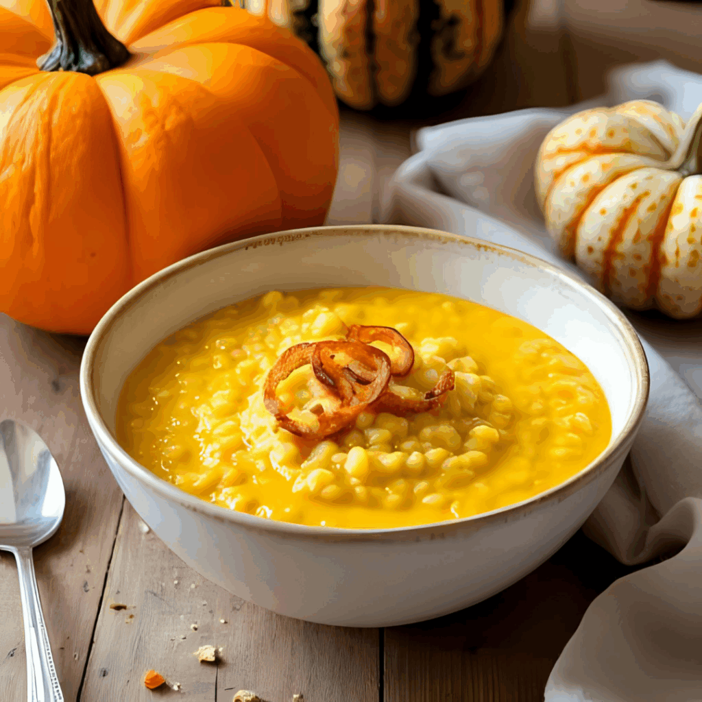 Kürbisrisotto mit Hokkaido – cremig, gesund & alltagstauglich