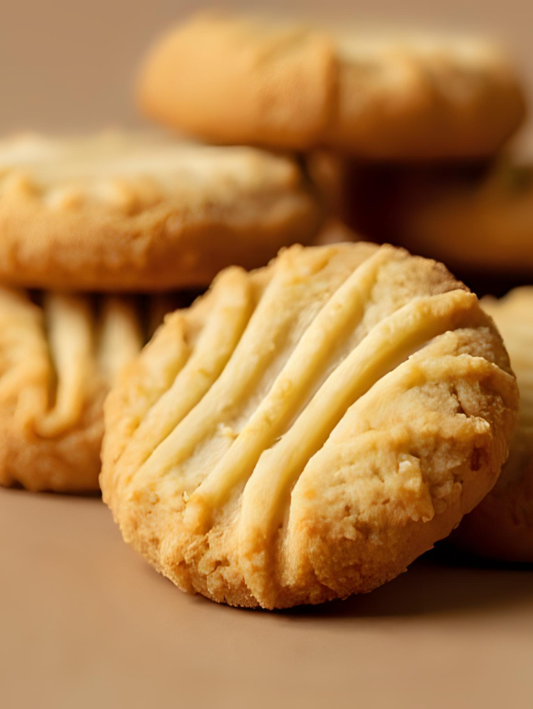 Puddingplätzchen mit Vanillepudding