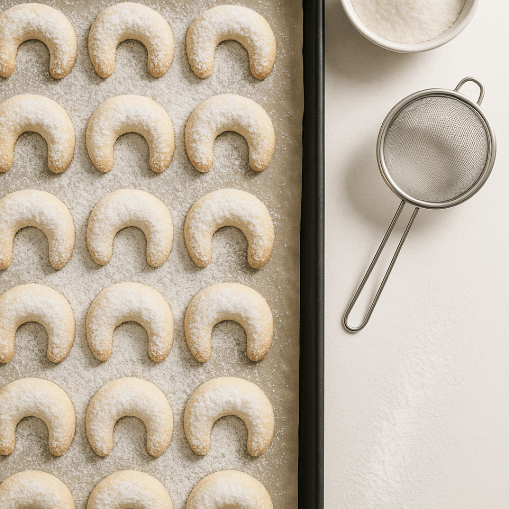 Vanillekipferl nach Omas Rezept – buttrig, zart & himmlisch vanillig