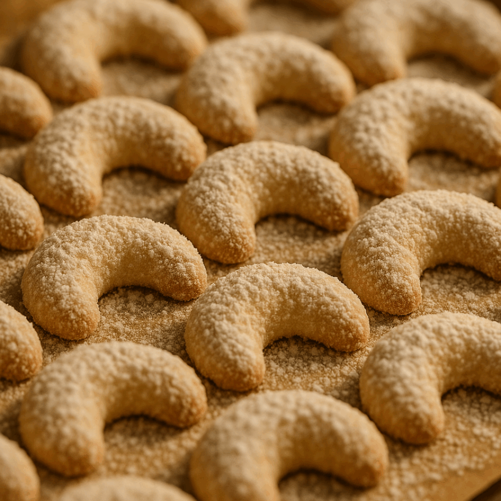 Vanillekipferl nach Omas Rezept – buttrig, zart & himmlisch vanillig