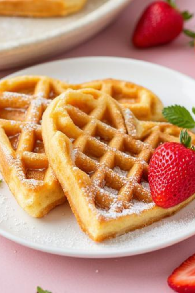 Herzwaffeln zum Valentinstag – das perfekte Valentinstagsfrühstück für Verliebte